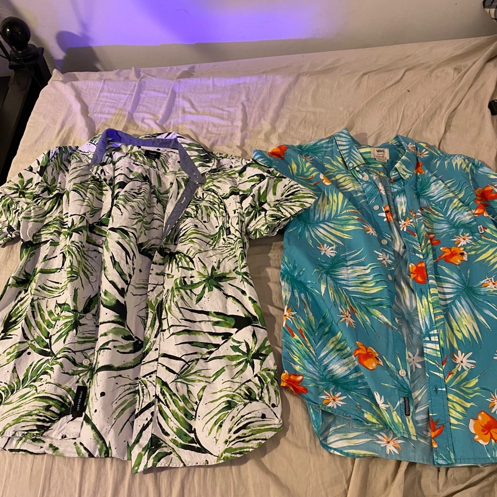 Vans Hawaiian shirts